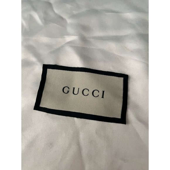 Gucci Dust Bag Storage Cover Drawstring White 26.7" x 22.4" - Picture 2 of 5